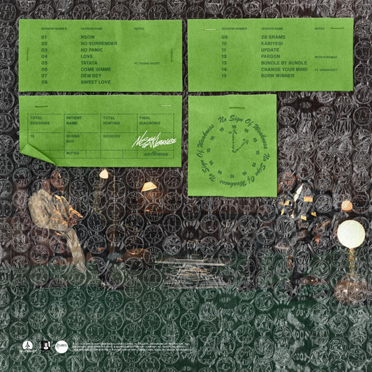 NO SIGN OF WEAKNESS CD COVER EXCLU FRANCE EDITION COLLECTOR AIR AFRIQUE